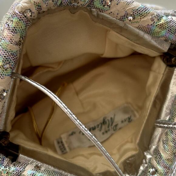 Vintage Rita Diana Mylinka Clutch Shoulder Bag Evening Jeweled Rhinestones USA main image 4